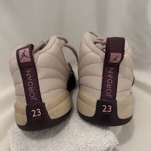 Nike Air Jordan XII 12 Retro Desert Sand Purple Shoes Preschool Toddler 9C